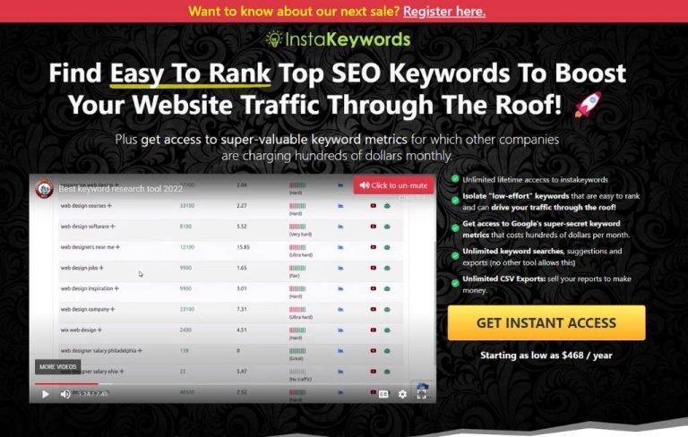 InstaKeywords Review